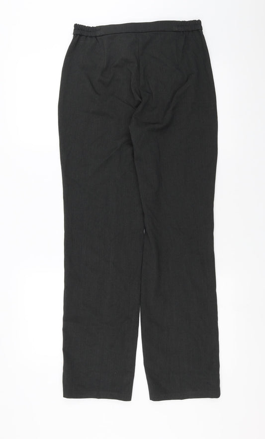 Womens UK Size 8 Marks and Spencer Slim Fit Grey Trousers