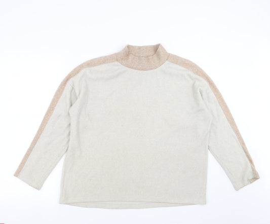 Sainsburys Womens Beige Pullover Jumper Size 14