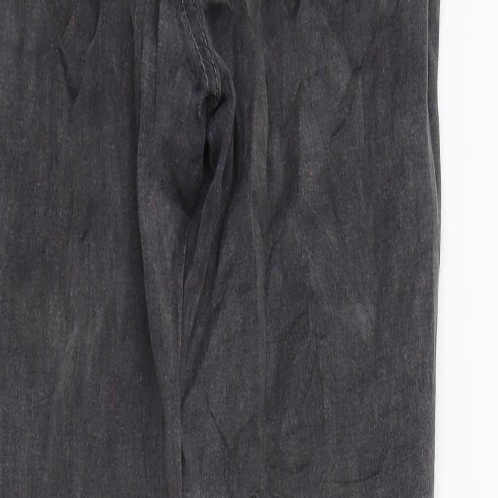 New Look Womens Grey Denim Skinny Jeans Size 8 L27 in