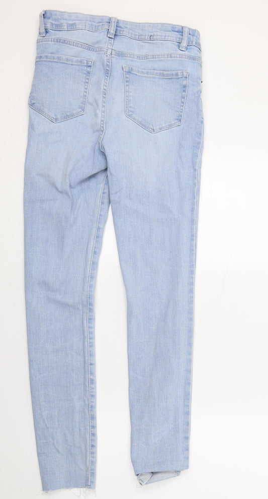 George Womens Blue Denim Skinny Jeans Size 8 L27 in
