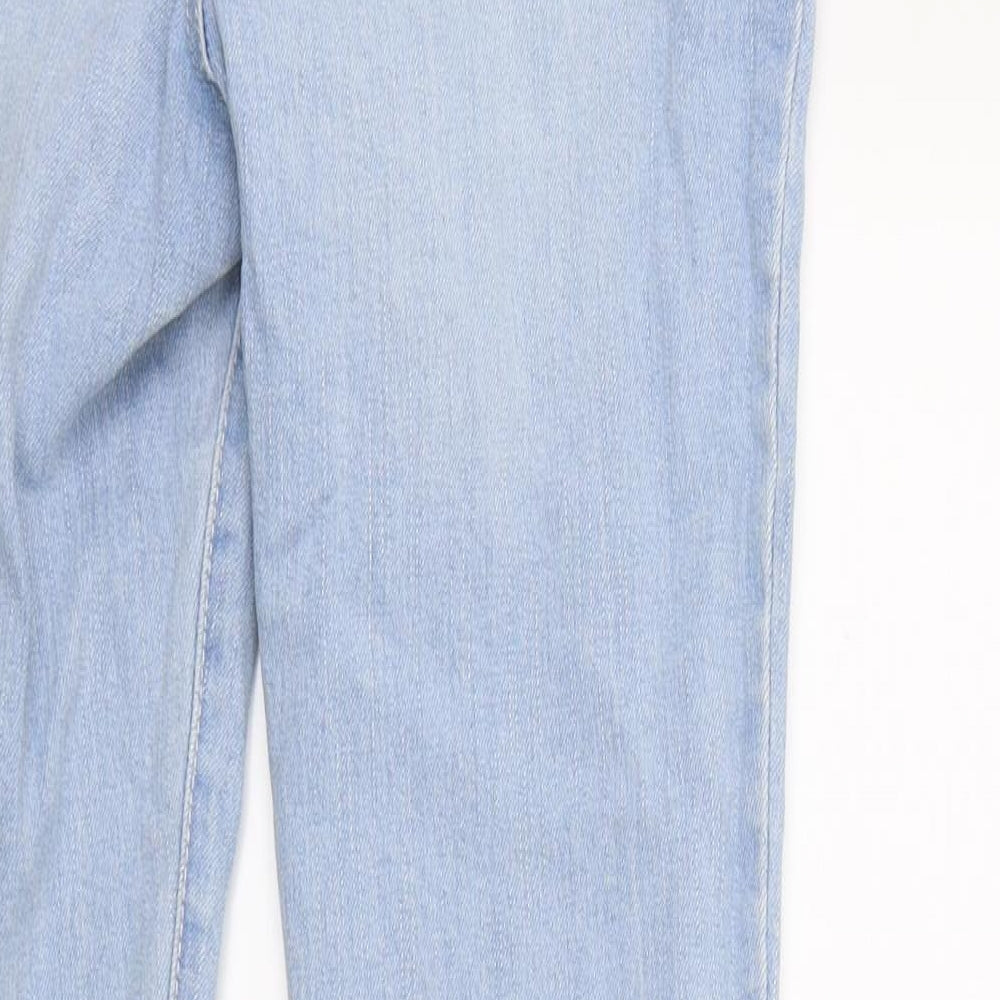 Womens UK Size 8 George Regular Fit Skinny Blue Jeans
