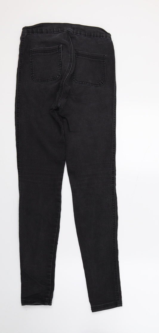 Womens UK Size 8 The rockin rev Regular Fit Skinny Black Jeans