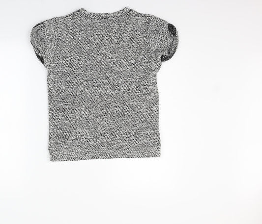 Womens UK Size 10 ASOS White Basic T-Shirt
