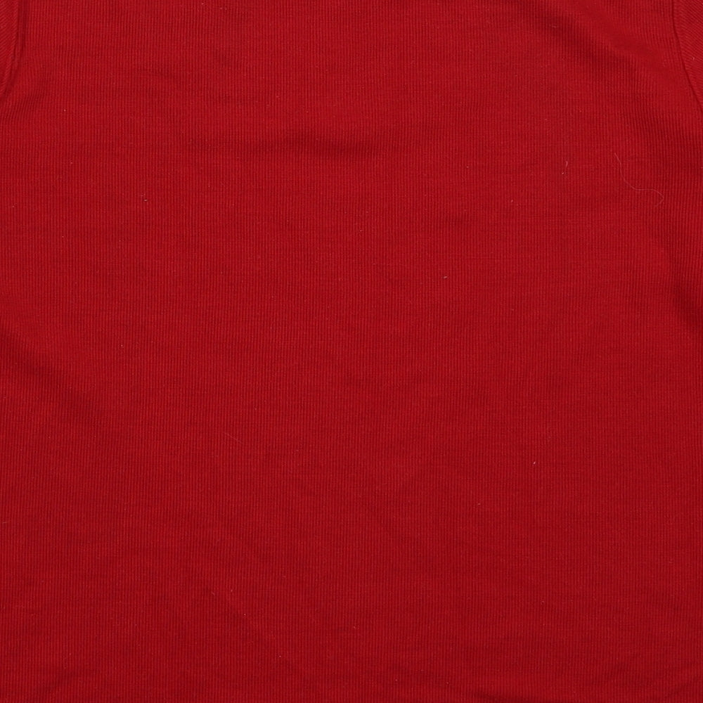 BM Womens Red Pullover Jumper Size XS