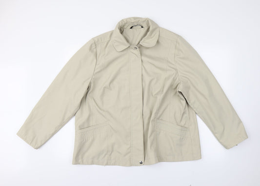 Womens UK Size L BM Beige Jacket
