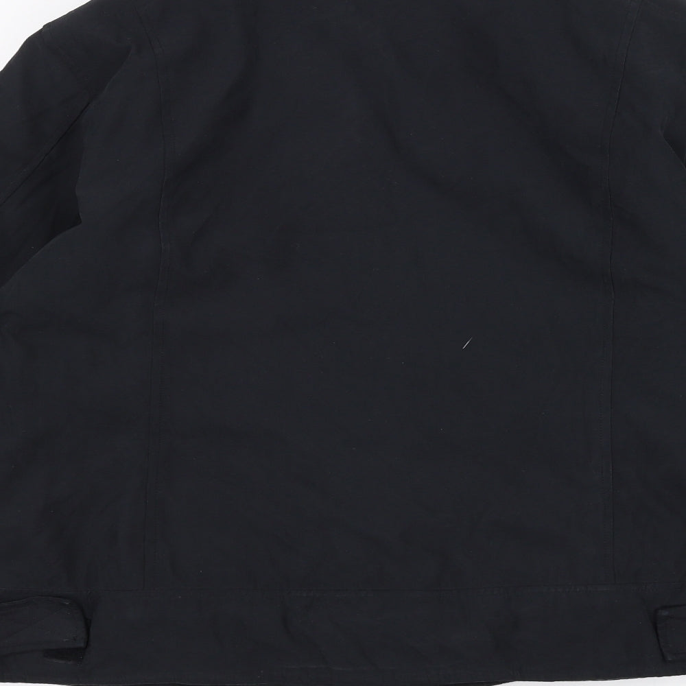 Womens UK Size 14 Etam Black Pea Coat