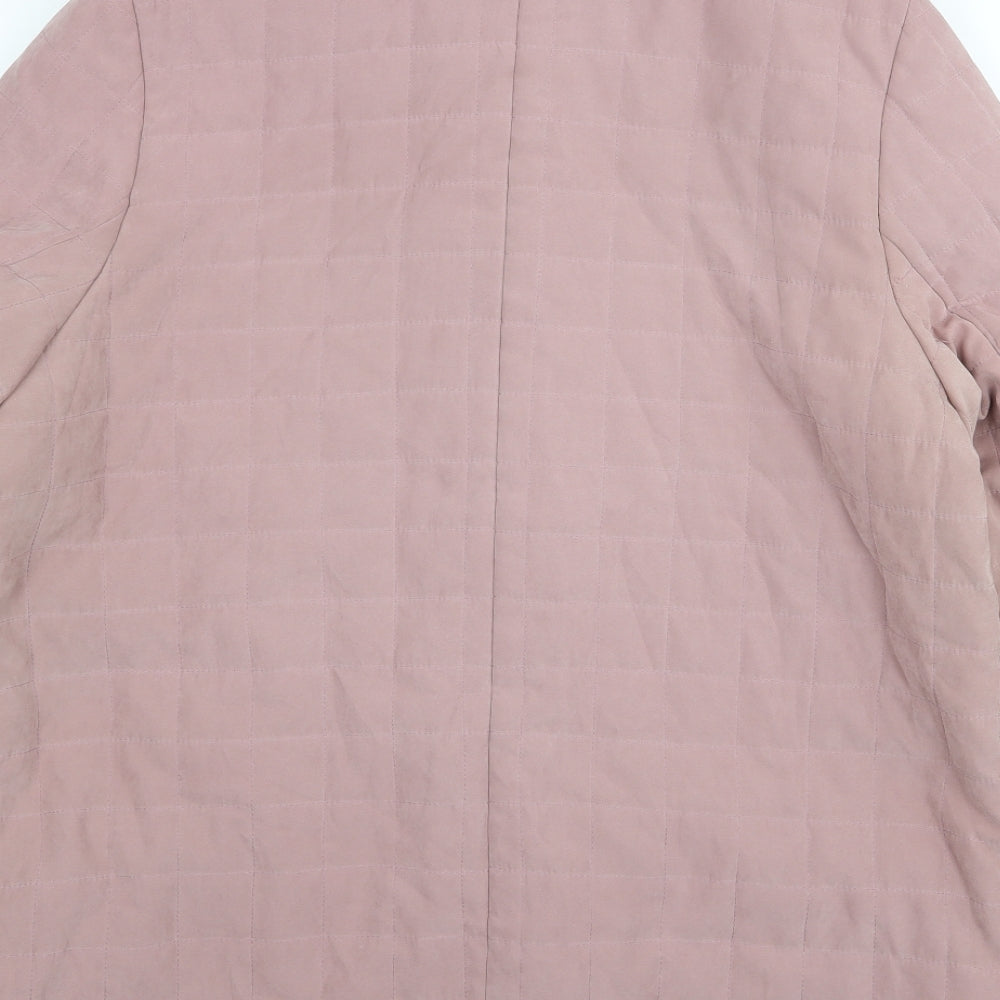 Womens UK Size 16 Preworn Pink Jacket