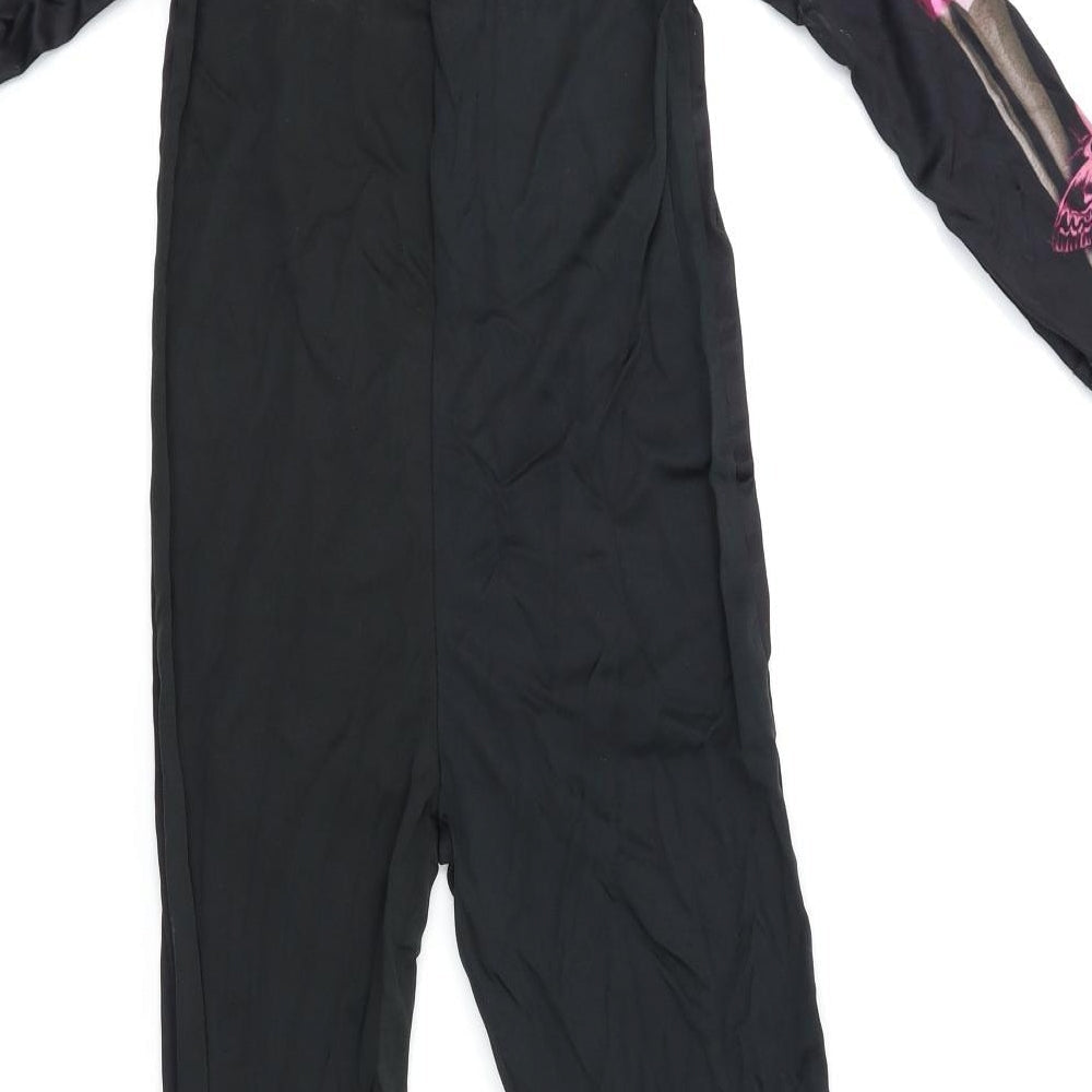 TU Girls Black One Piece Size 5-6 Years - Skeleton