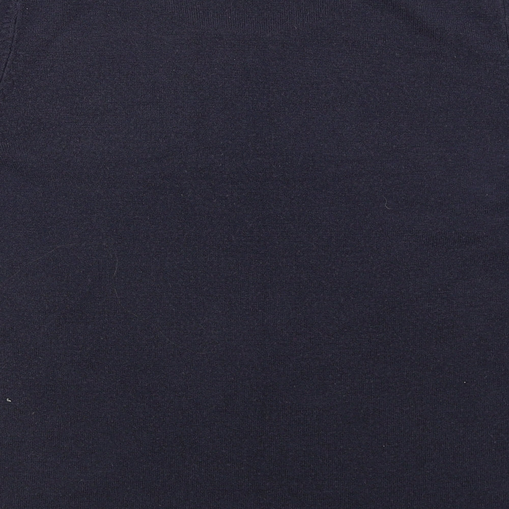Bonmarché Womens Blue Basic T-Shirt Size M