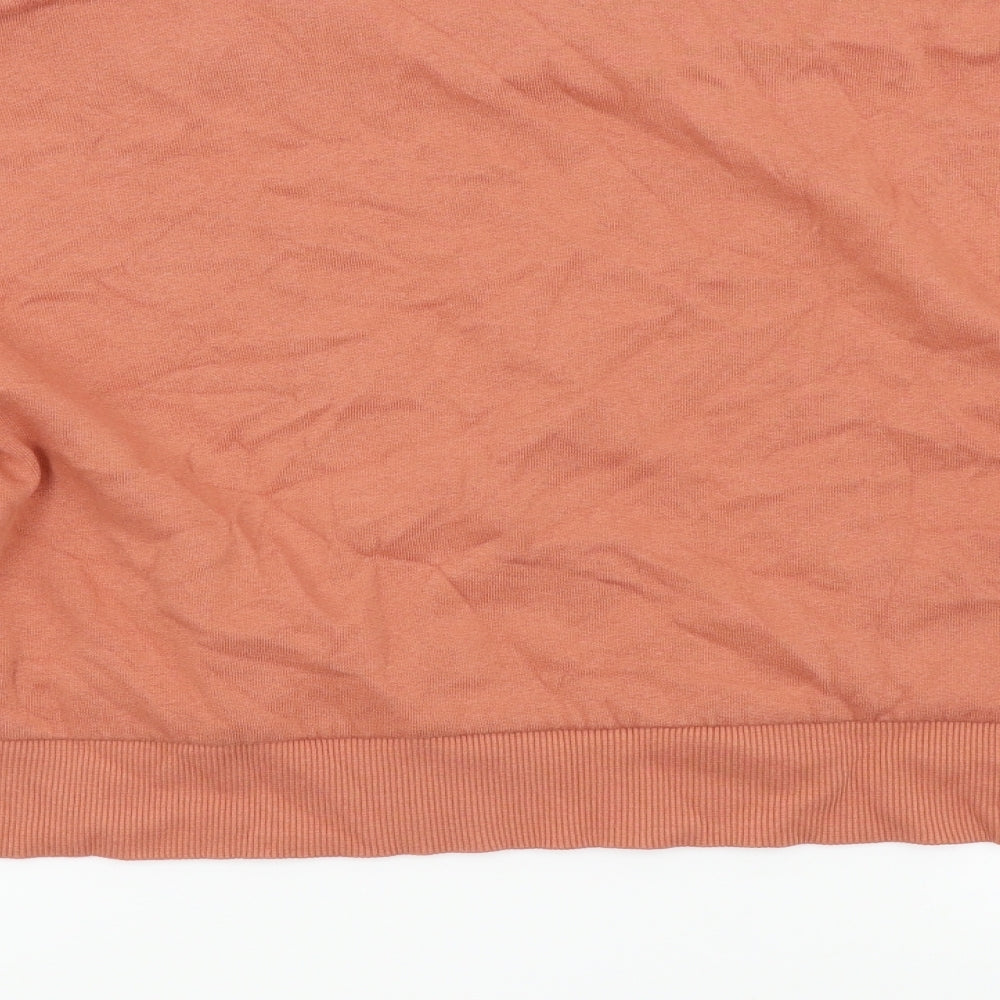 Next Womens Orange Shrug Jumper Size M