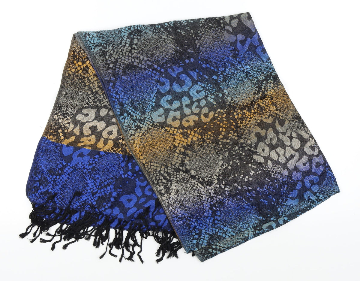 Preworn Womens Blue Scarf