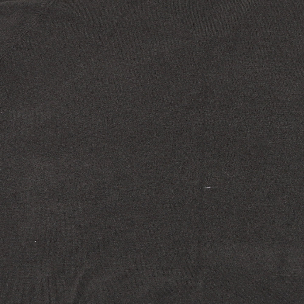 Mens UK Size L M&S Blue Henley Jumper