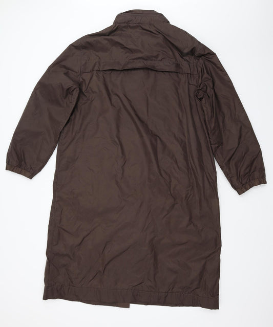 Womens UK Size M DANNIMAC Brown Anorak Coat