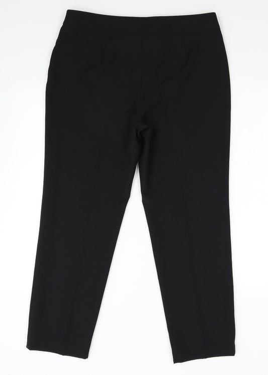 F&F Womens Black Trousers Size 12