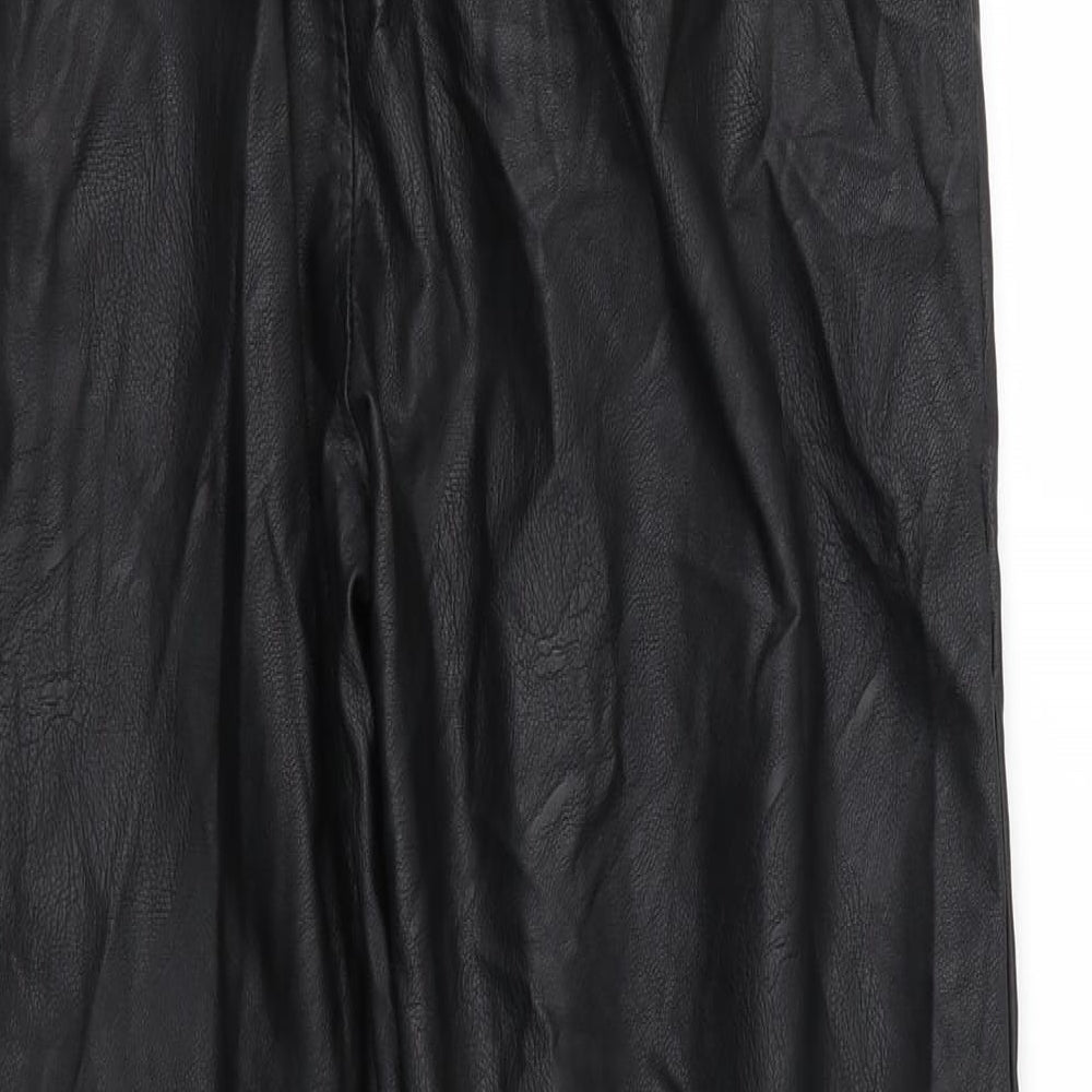 Rebellious Womens Black Trousers L25 in