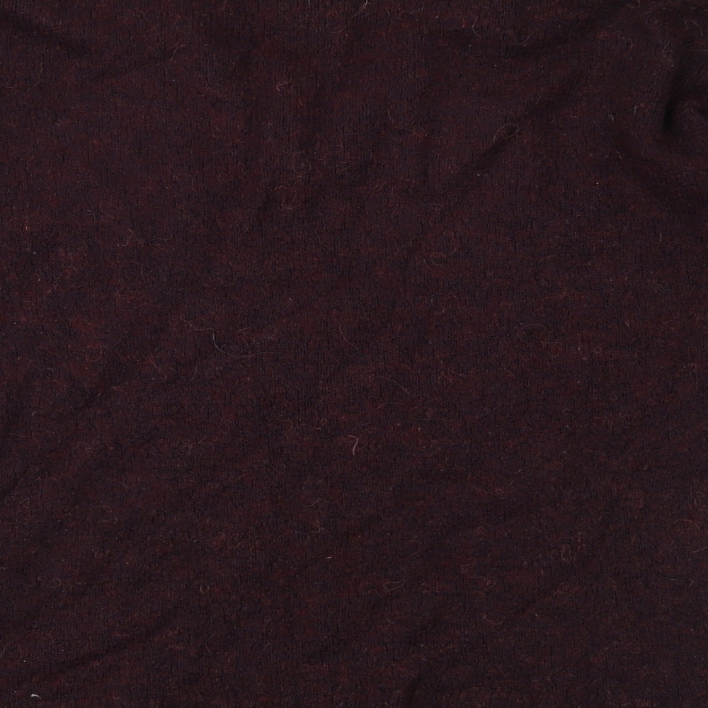 Next Womens Purple Knit Pullover Jumper Size 10