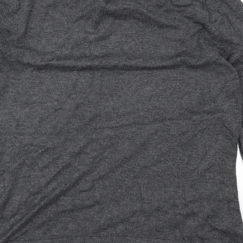 Brand and care label for Papaya women’s grey jumper, size UK 10