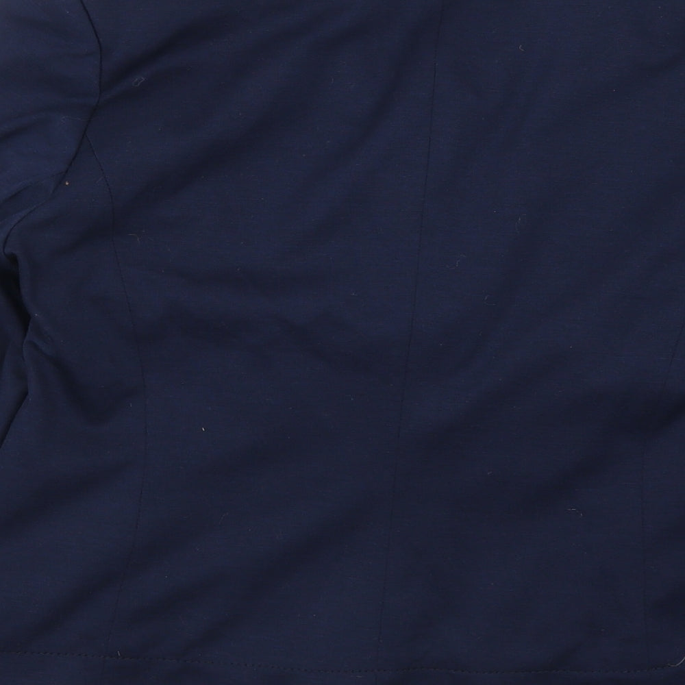 Lakeland Womens Blue Jacket Suit Jacket Size 14