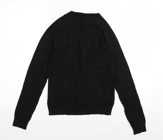Preworn Womens Black Pullover Jumper Size M