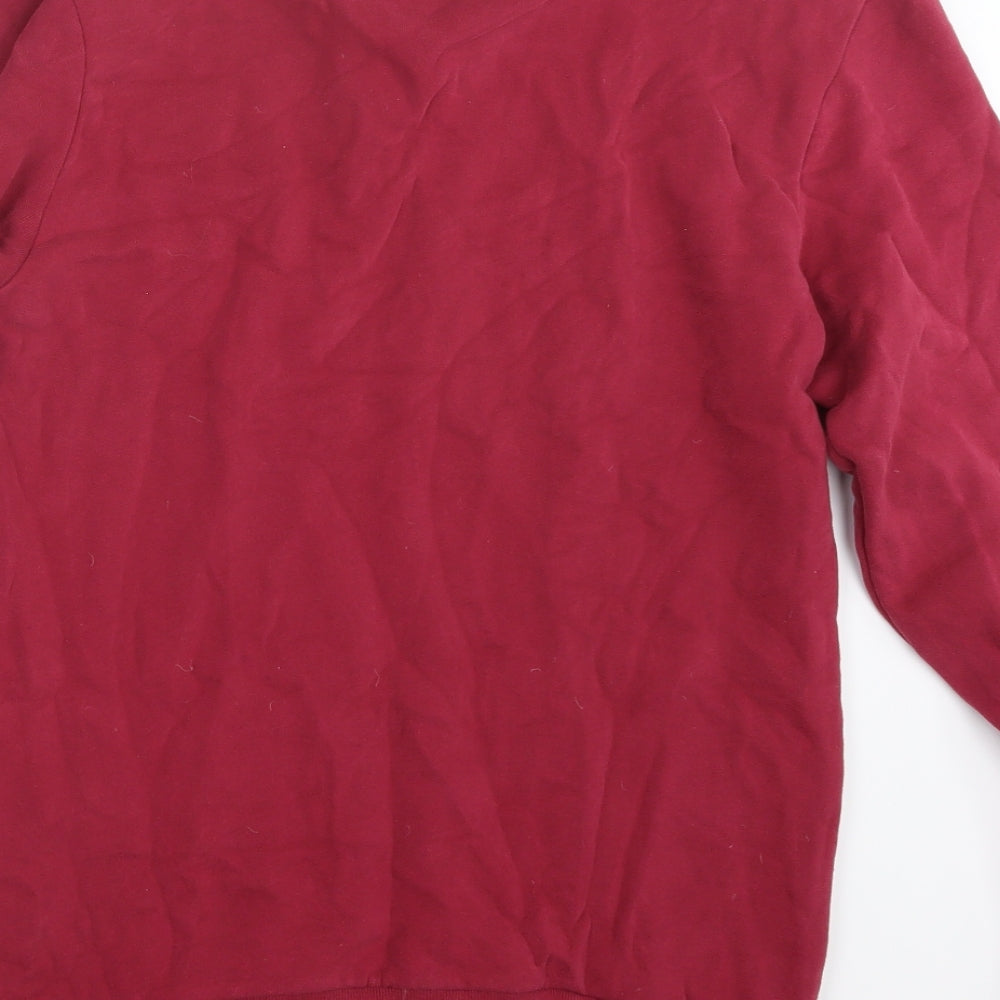 Jack Wills Mens Red Pullover Jumper Size S