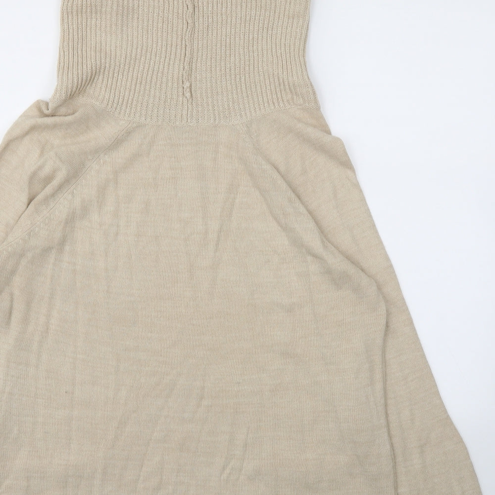 BHS Womens Beige Pullover Jumper Size 14