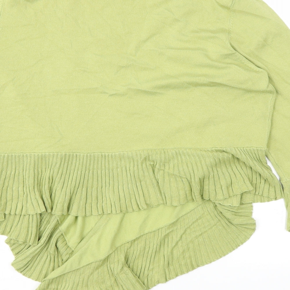Hope Womens Green Cardigan Jumper Size 16