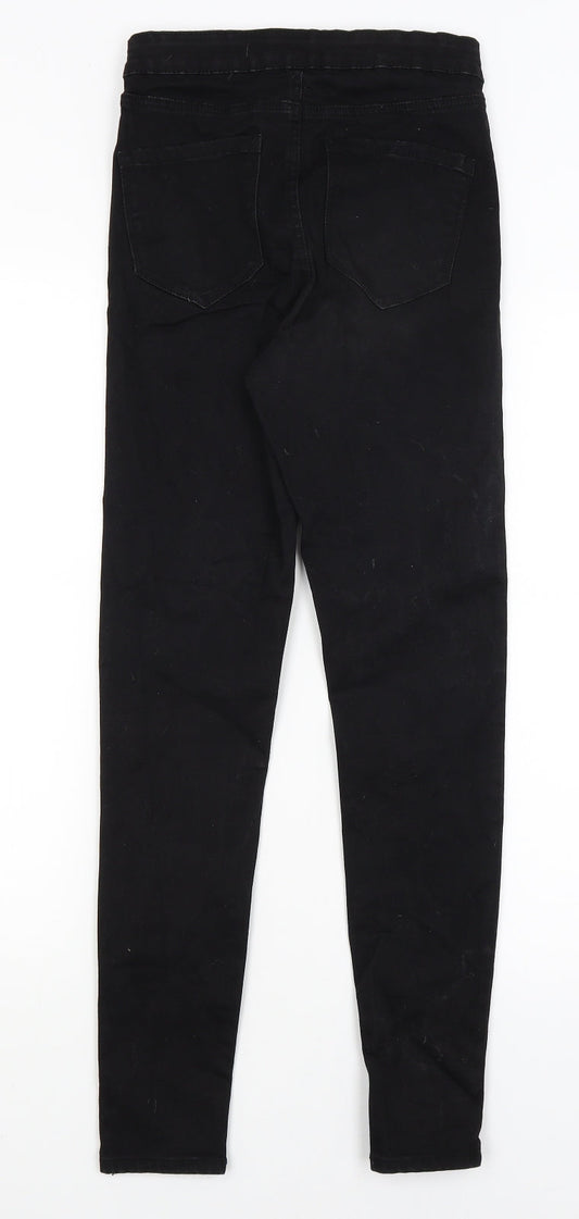 Denim Co Womens Black Skinny Jeans Size 8 L27 in