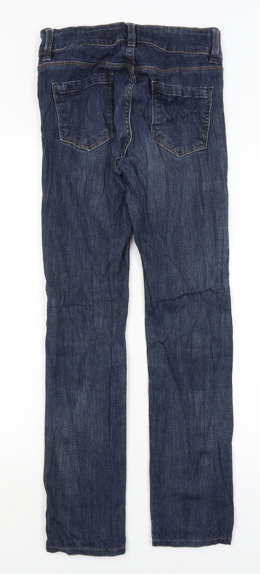 NEXT Womens Blue Skinny Jeans Size 6 L27 in