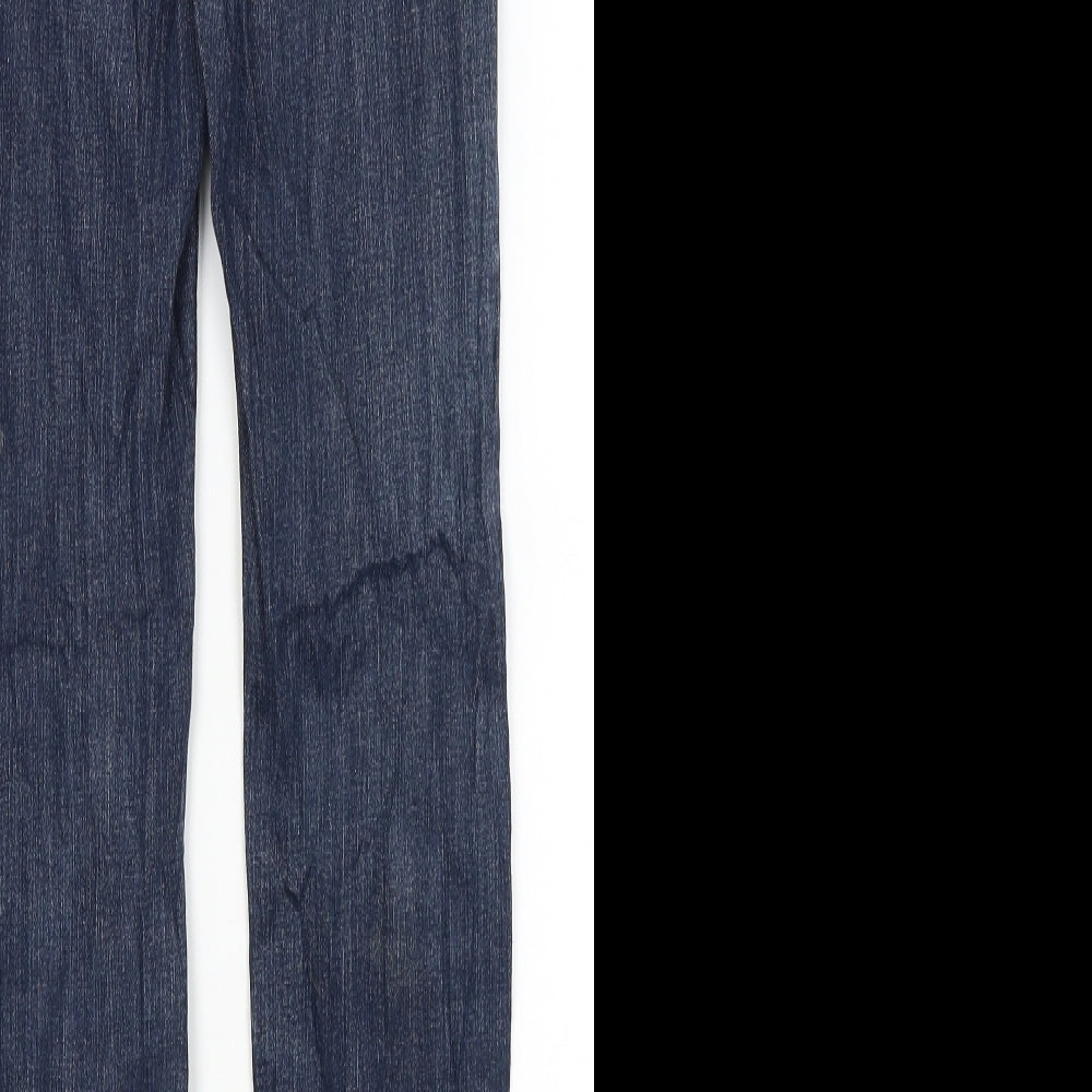 NEXT Womens Blue Skinny Jeans Size 6 L27 in