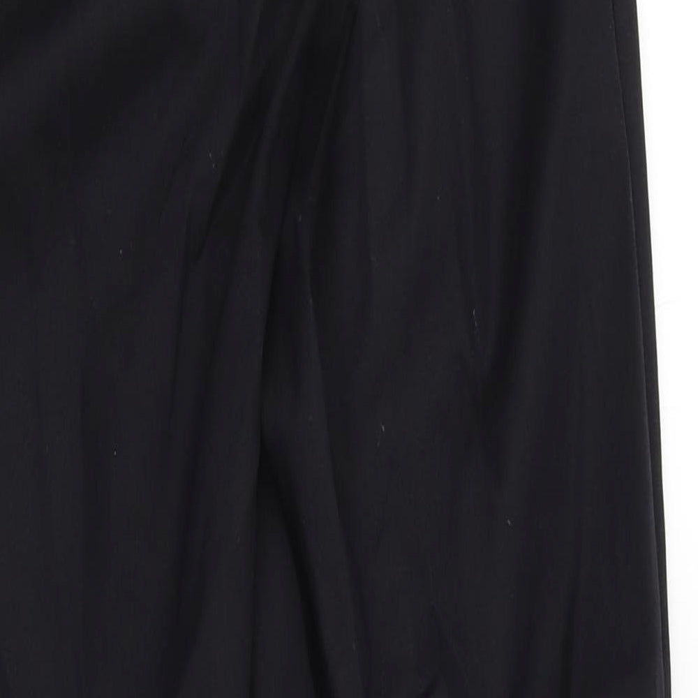 Womens UK Size 8 Meltemi Regular Fit Black Trousers