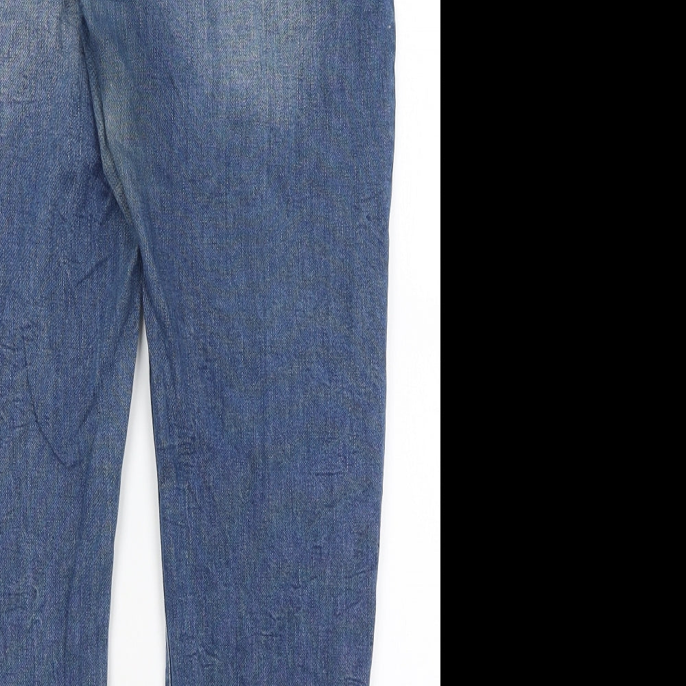 Bershka Mens Blue Straight Jeans Size 32 in L29 in