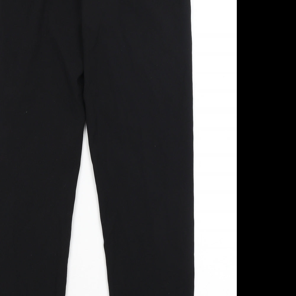 George Womens Black Trousers Size 12 L28.5 in