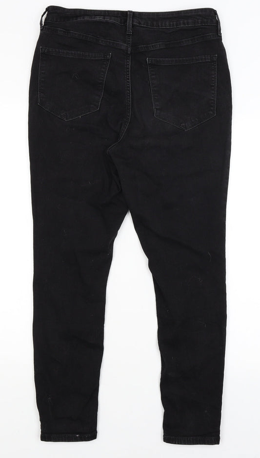 Old Navy Womens Black   Skinny Jeans Size 12 L26 in