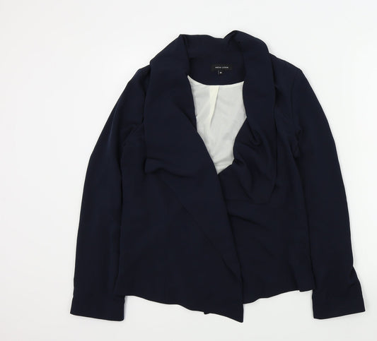 newlook Womens Blue Jacket Size 10