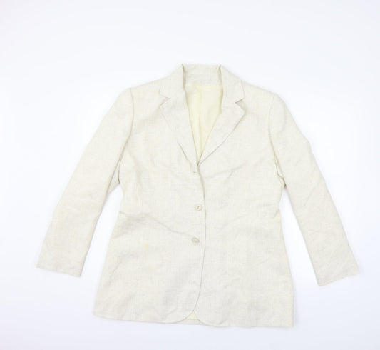 Berkertex Womens Beige Jacket Size 14