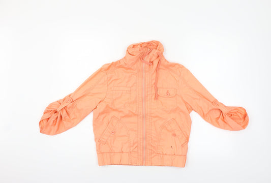 Womens UK Size 8 New Look Orange Jacket