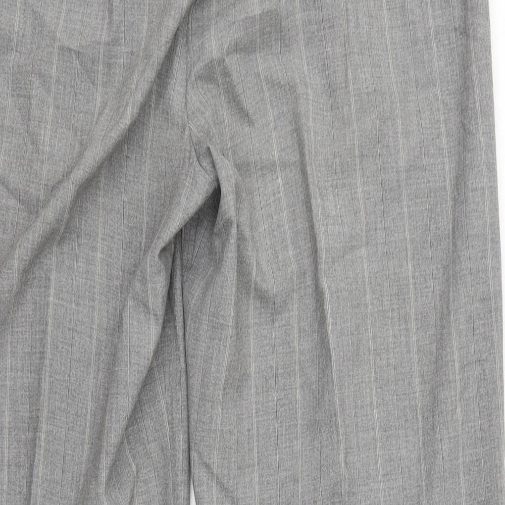 Womens UK Size 14 Per Una Regular Fit Grey Trousers
