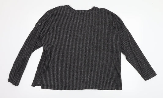 Primark Womens Green Pullover Jumper Size L