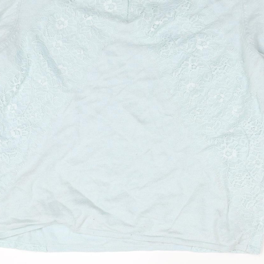 Womens UK Size M Coast Blue Basic Blouse