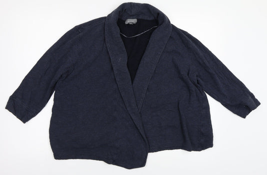 Et vous Womens Blue Cardigan Jumper Size L