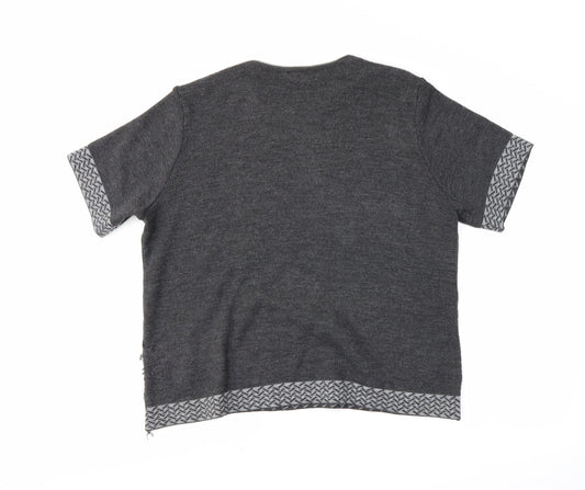 BHS Womens Grey Pullover Jumper Size 20