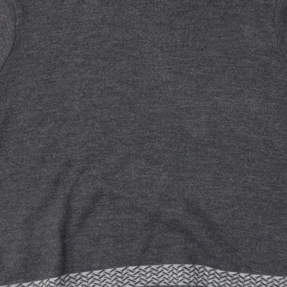 BHS Womens Grey Pullover Jumper Size 20