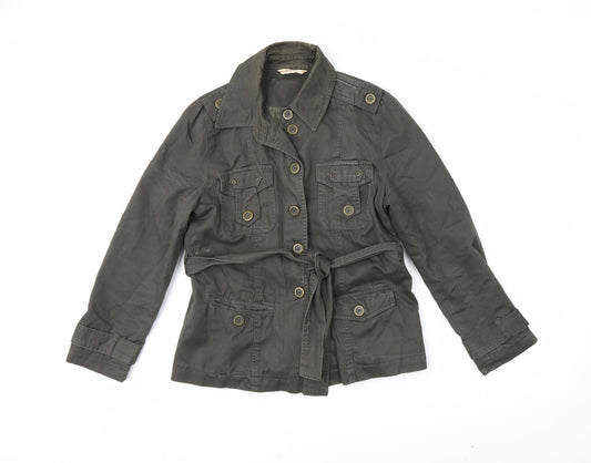Womens UK Size 12 Papaya Green Jacket