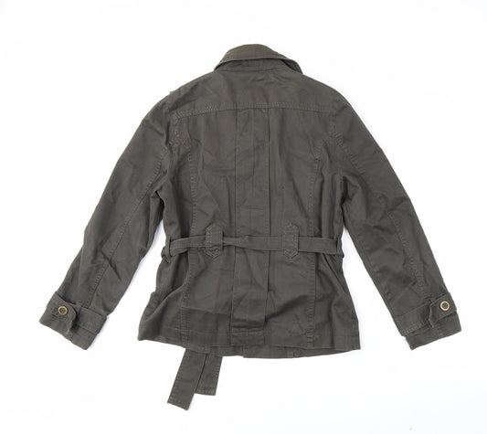 Papaya Womens Green Jacket Size 12