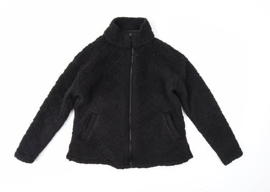 NEXT Womens Black Full Zip Jumper Size M