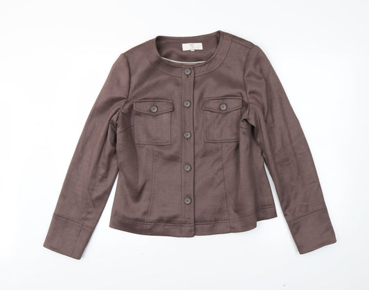 Womens UK Size 12 CC Brown Jacket