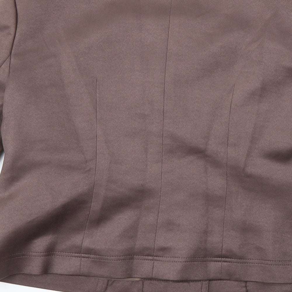 Womens UK Size 12 CC Brown Jacket