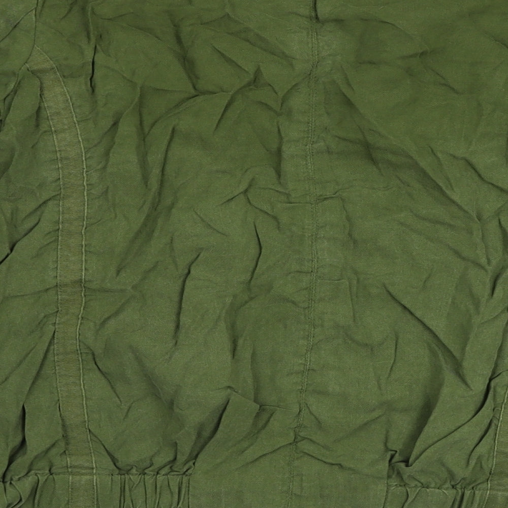 Womens UK Size 6 H&M Green Jacket