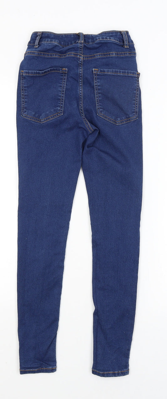 denim.co Womens Blue Skinny Jeans Size 8 L25 in