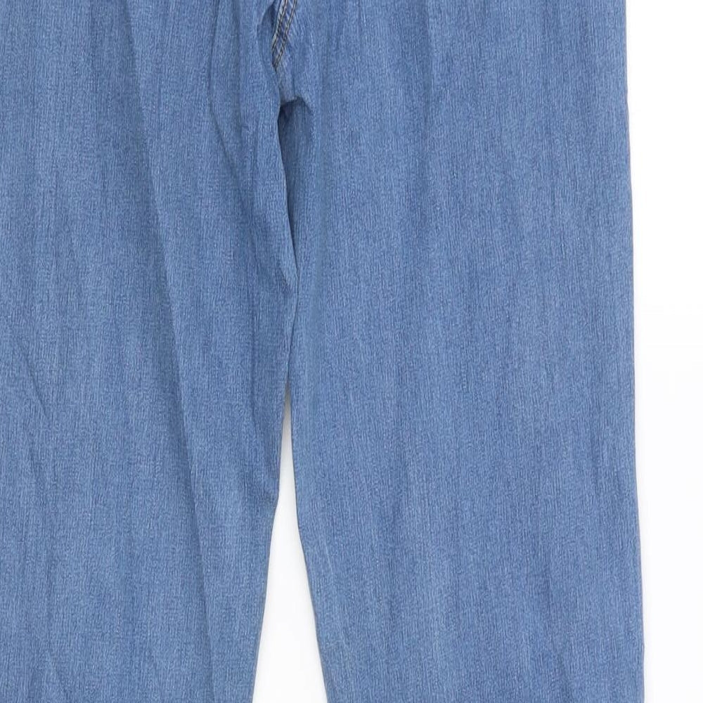 Bonmarché Womens Blue Skinny Jeans Size 12 L28 in